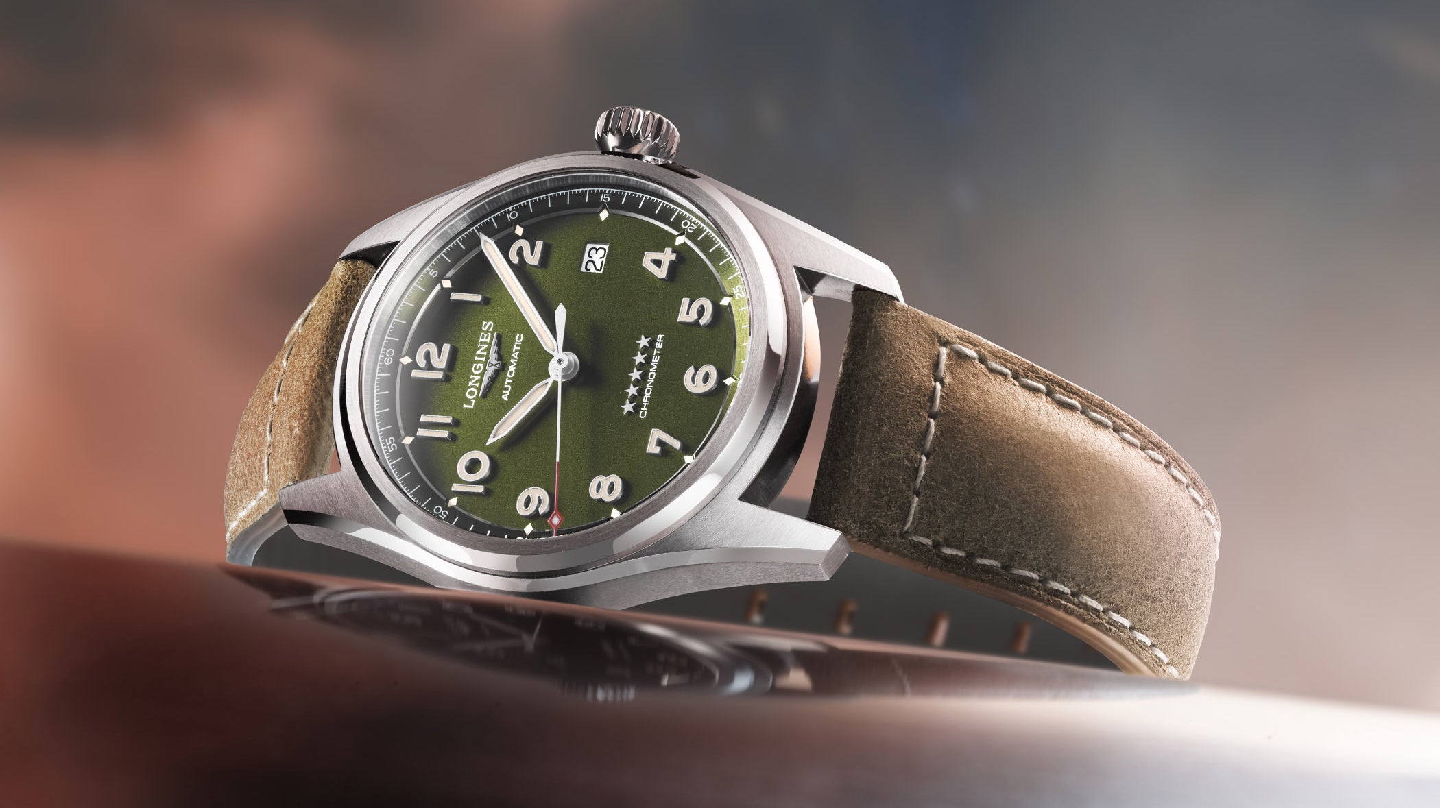 A timepiece with a decidedly modern character - Spirit Green