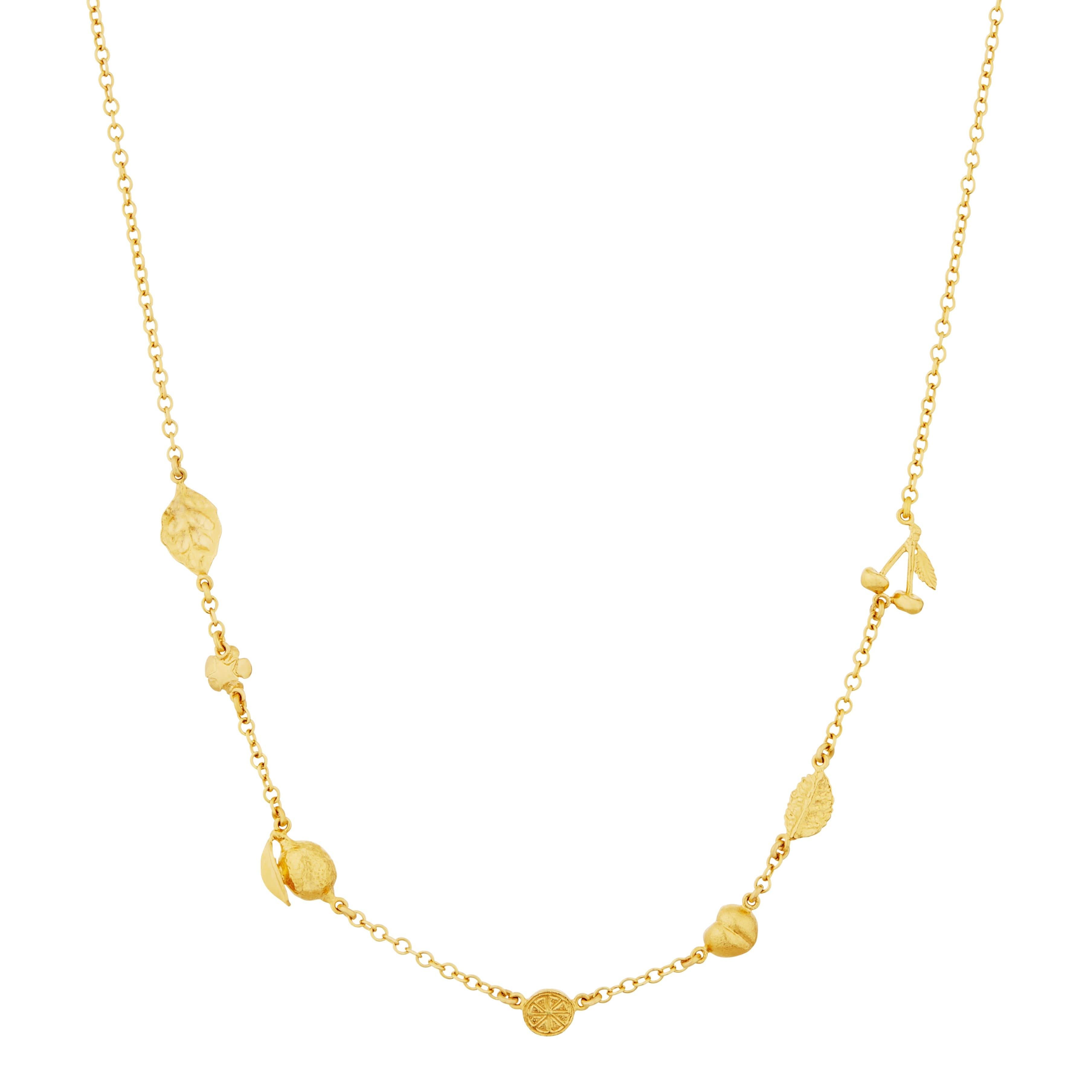 Alex Monroe Jewellery Alex Monroe Fruit Cocktail Necklace