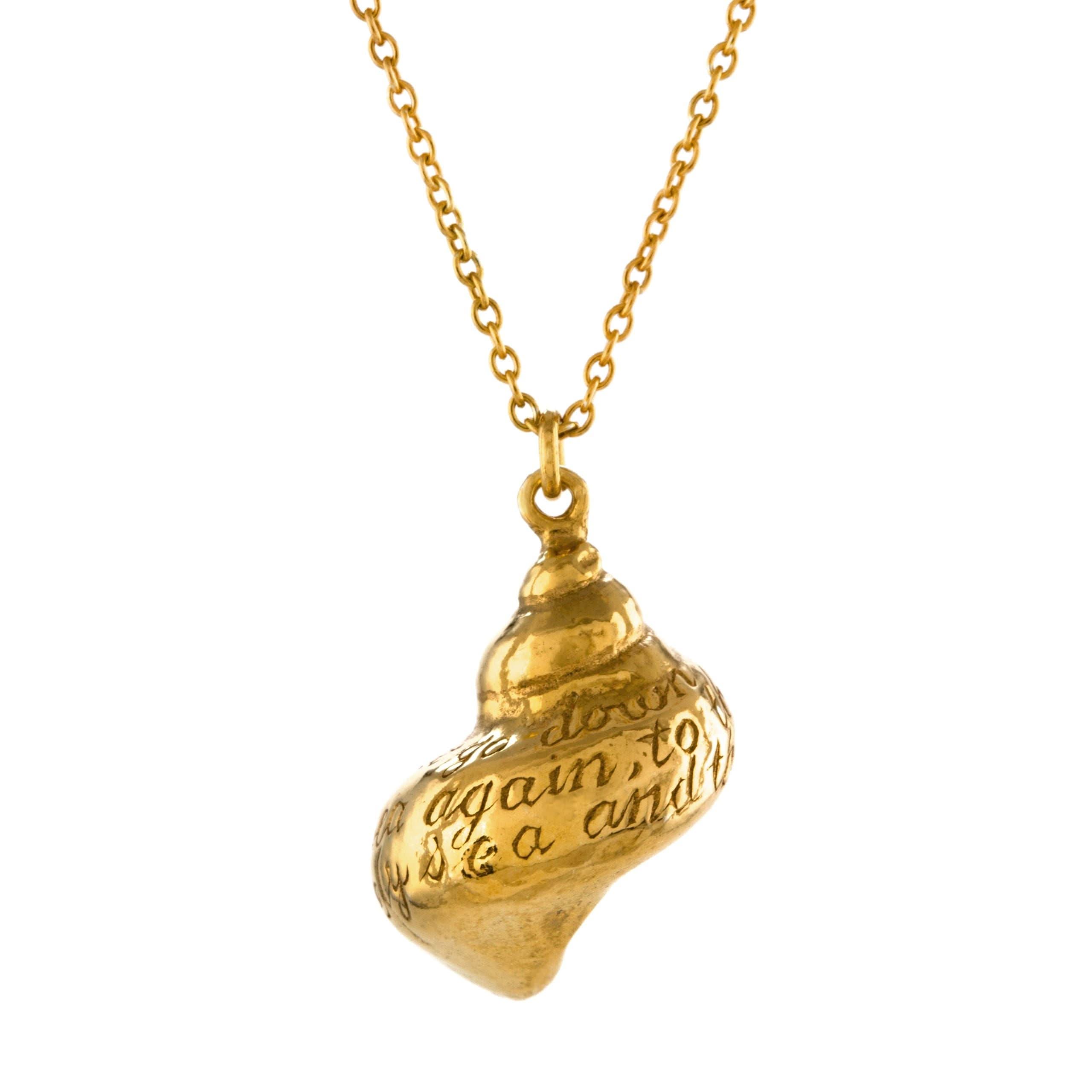 Alex Monroe Jewellery Alex Monroe Shell Pendant