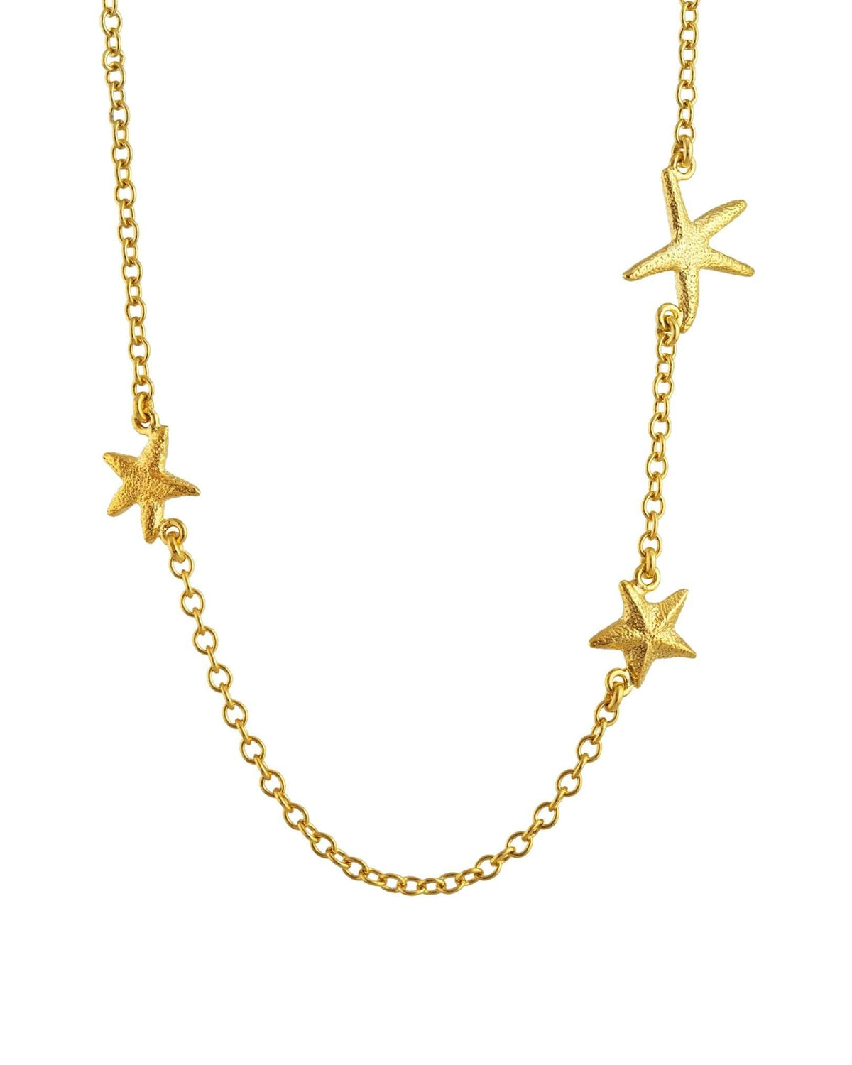 Alex Monroe Jewellery Alex Monroe Starfish Family Necklace