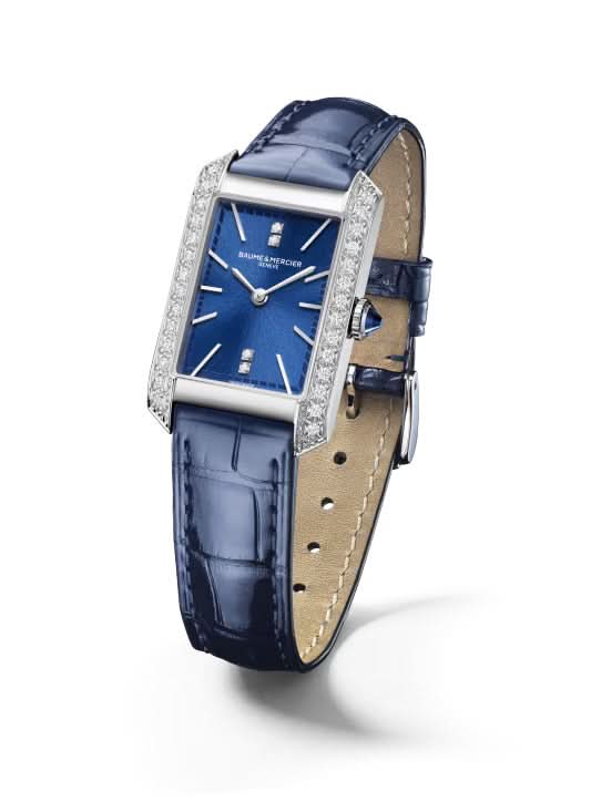 Baume et Mercier Luxury Watch Baume et Mercier Hampton Ladies Diamond Watch 10709