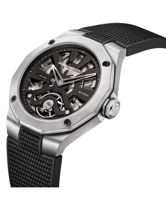 Baume et Mercier Luxury Watches Baume et Mercier Riviera Skeleton Automatic Watch 10721