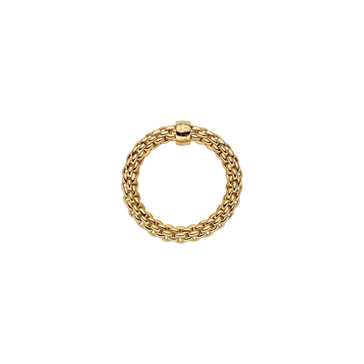 FOPE Designer Jewellery FOPE Essentials 18ct Yellow Gold 'Flex'it' Ring