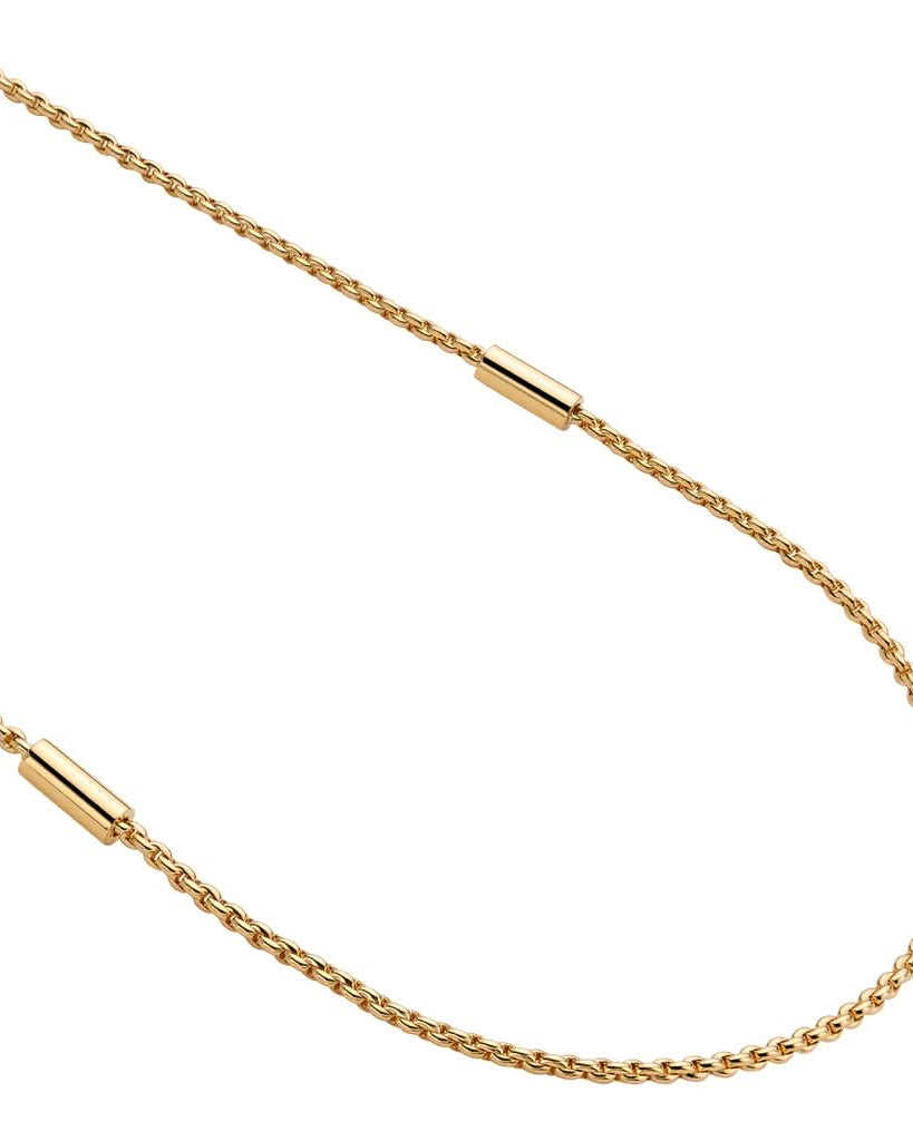 FOPE Jewellery FOPE ARIA 18ct Yellow Gold Long Necklace with Diamonds