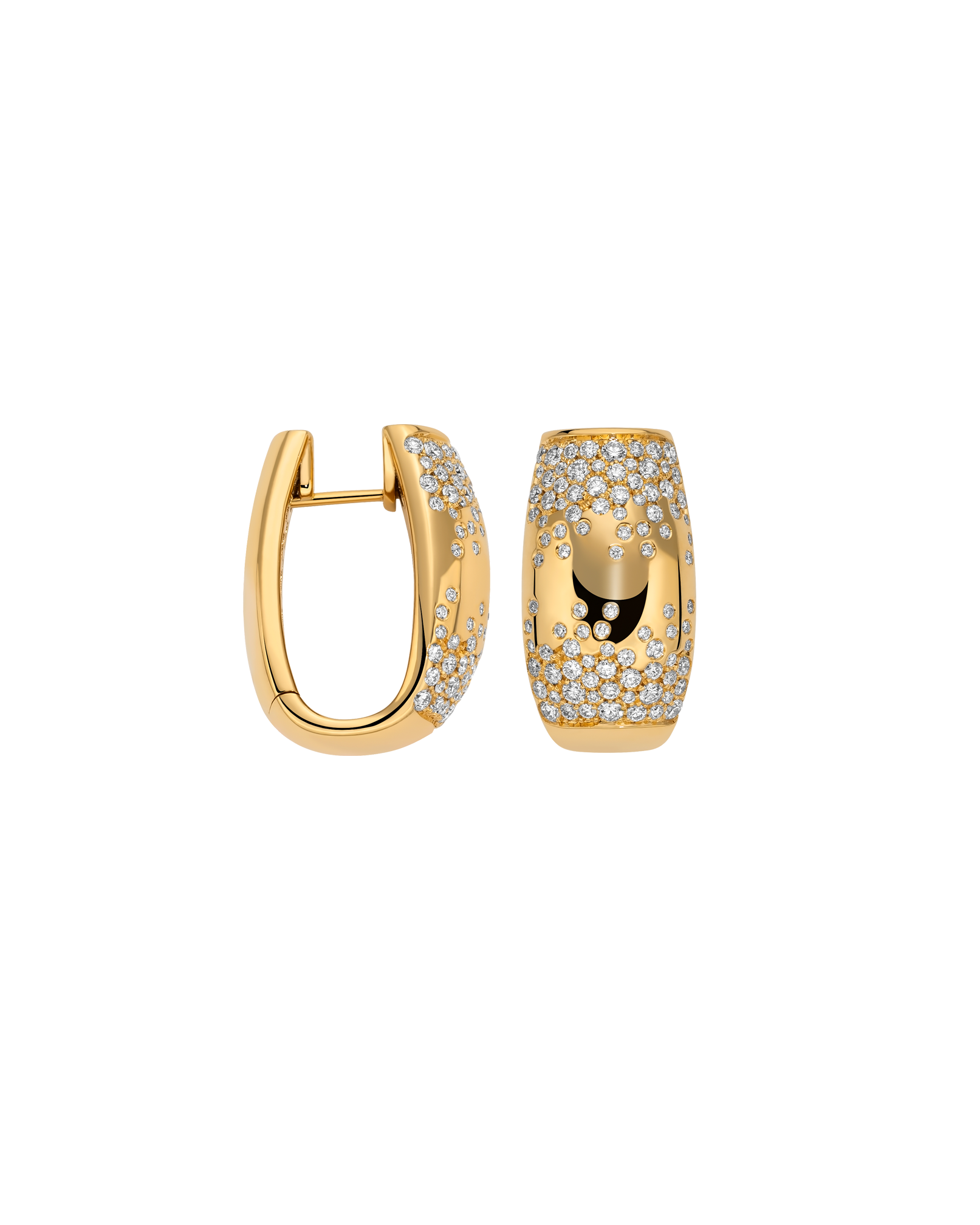 FOPE Jewellery Love Nest Earrings with Diamond Pavé