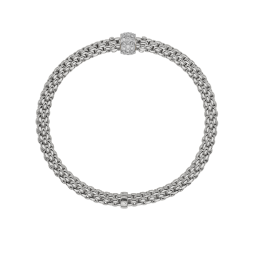FOPE Jewellery Solo Collection Flex'it bracelet with diamonds