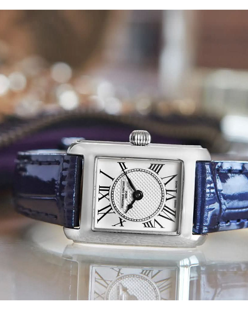 Frederique Constant Luxury Watch Frederique Constant Classics Carrée Quartz Watch FC-200MC16