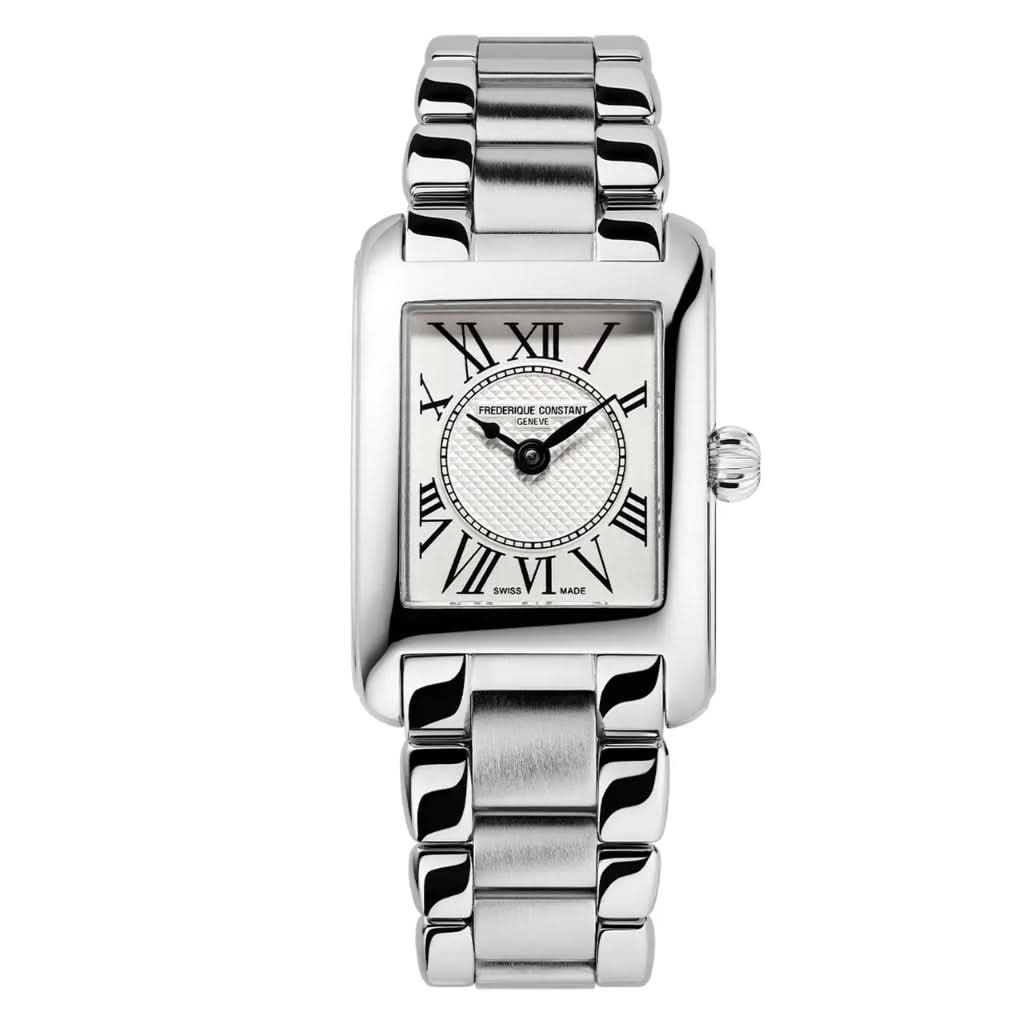 Frederique Constant Luxury Watch Frederique Constant Classics Carrée Quartz Watch FC-200MC16B