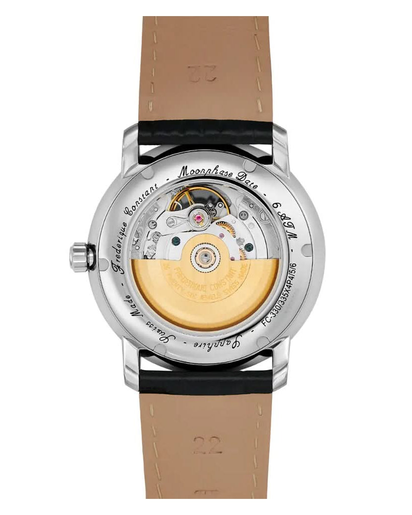 Frederique Constant Luxury Watch Frederique Constant Classics Heartbeat Moonphase Date Automatic Watch FC-335MC4P6