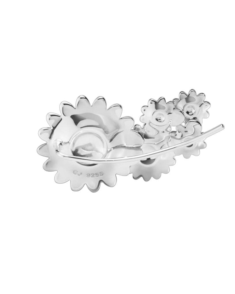 Georg Jensen Designer Jewellery Georg Jensen Silver Daisy Ear Cuff 20001152