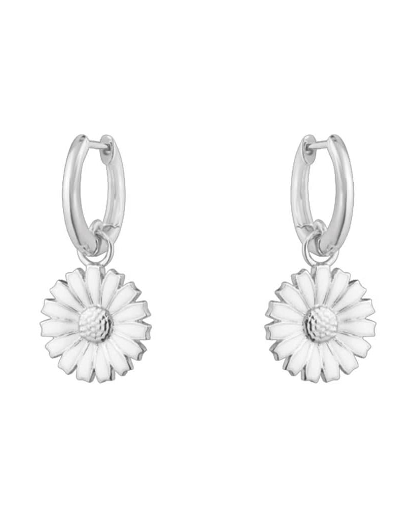 Georg Jensen Designer Jewellery Georg Jensen Silver Daisy Earrings 20001541