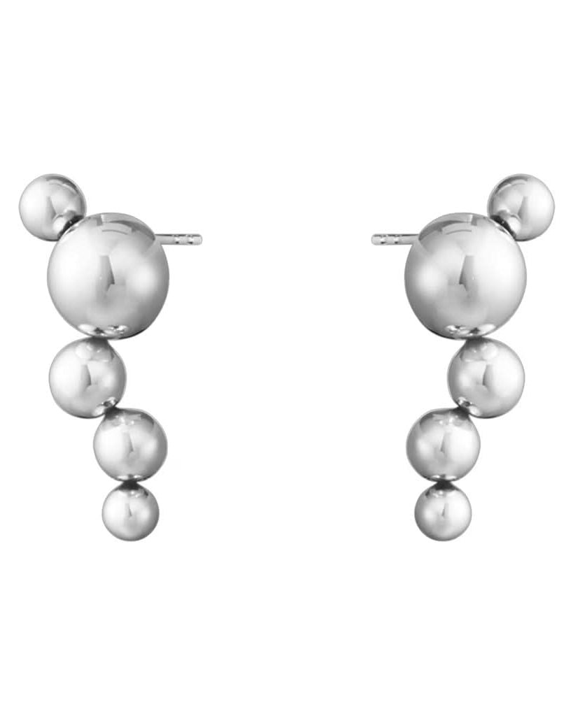 Georg Jensen Designer Jewellery Georg Jensen Silver Moonlight Grapes Earrings 20001631