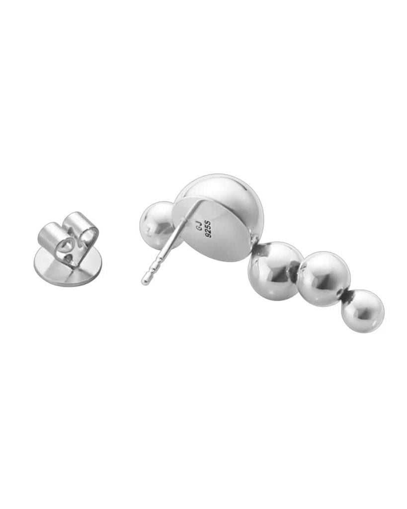 Georg Jensen Designer Jewellery Georg Jensen Silver Moonlight Grapes Earrings 20001631