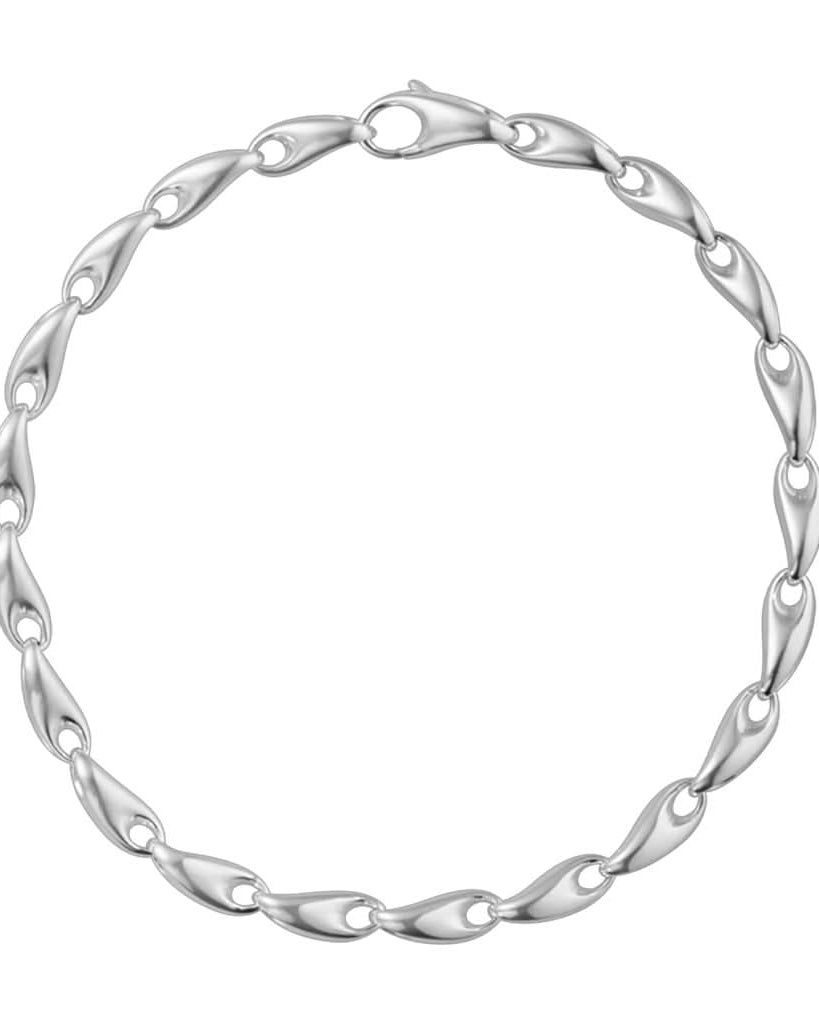 Georg Jensen Jewellery Georg Jensen REFLECT Sterling Silver Slim Bracelet 20001097