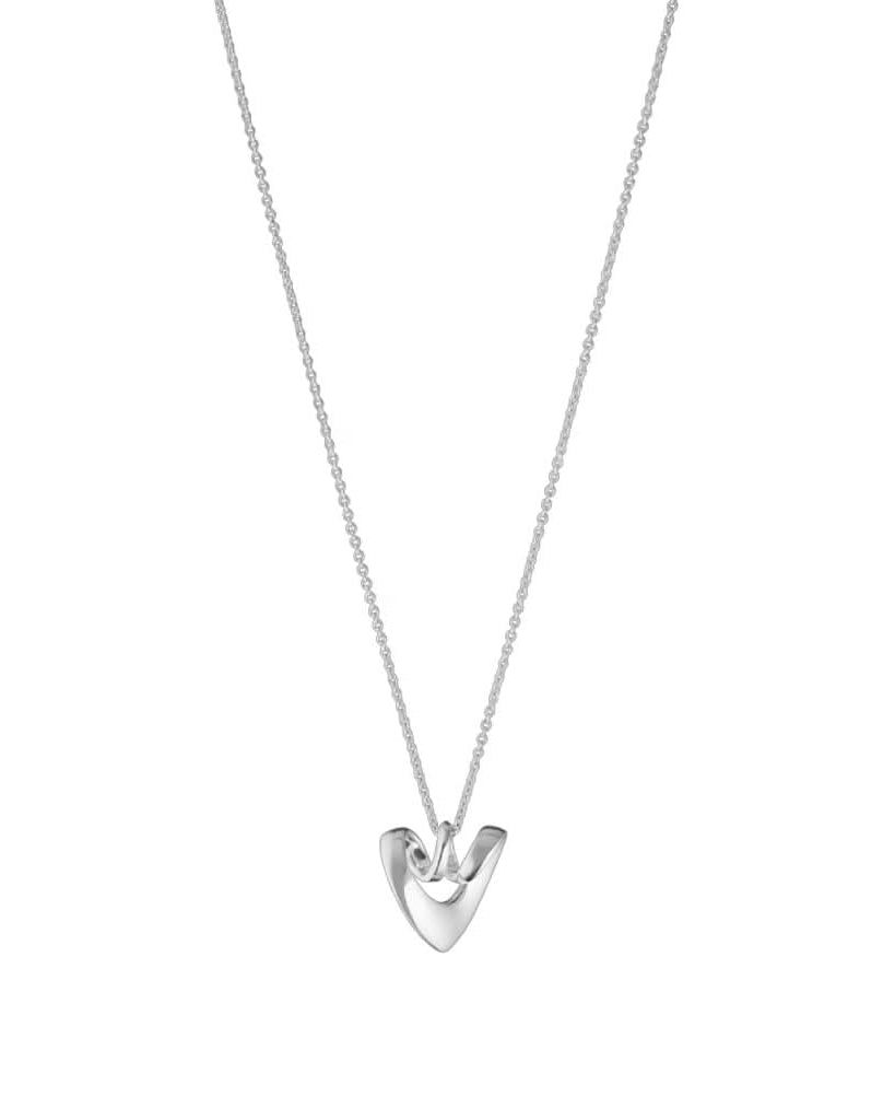 Georg Jensen Jewellery Georg Jensen Silver Heart Pendant 2025 20001675