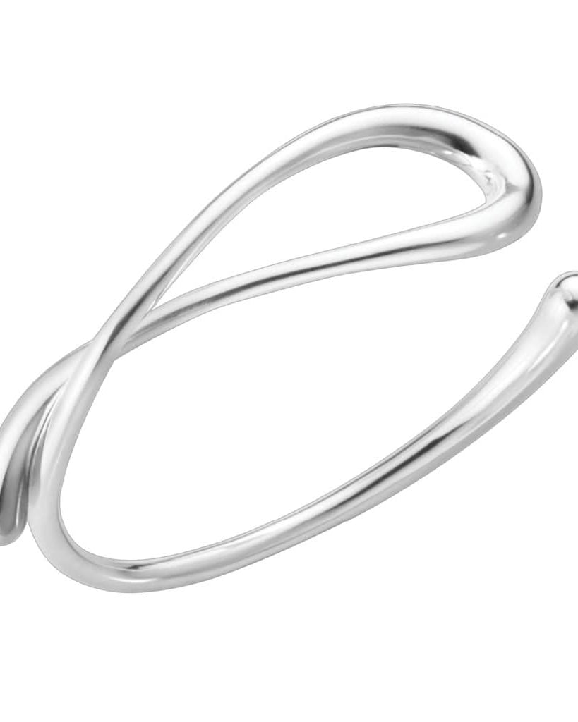 Georg Jensen Jewellery Georg Jensen Silver Mercy Twist Bangle 20001405
