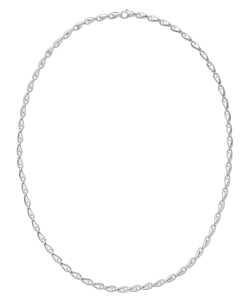 Georg Jensen Jewellery Georg Jensen Silver Reflect Necklace Long 20001094