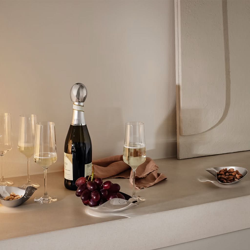 Georg Jensen Silverware Homewares Gifts Georg Jensen Indulgence Champagne Stopper 10020213