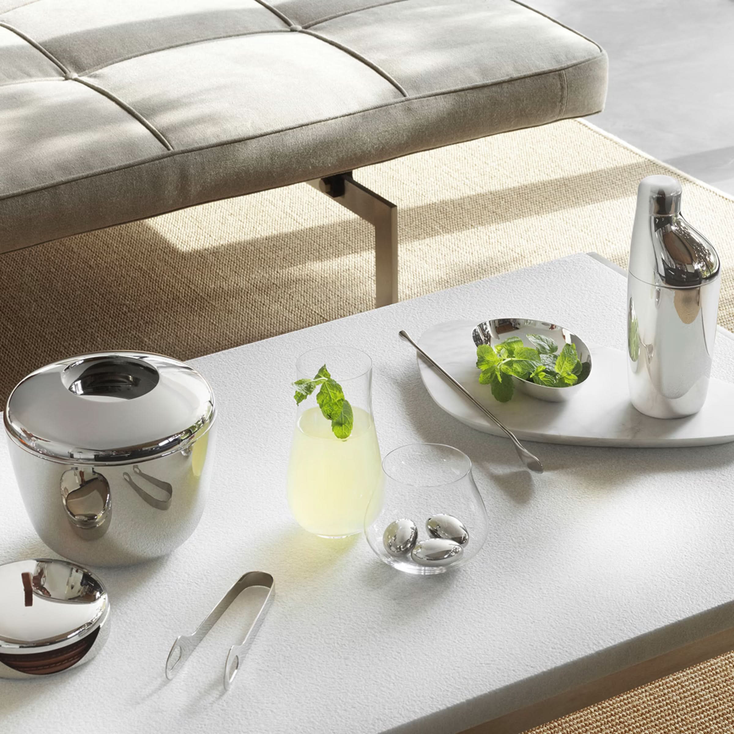 Georg Jensen Silverware Homewares Gifts Georg Jensen Sky 3-Piece Cocktail Shaker Set