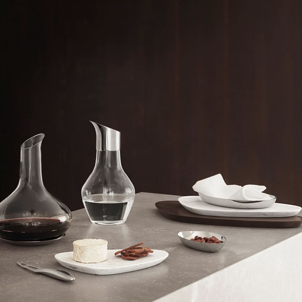 Georg Jensen Silverware Homewares Gifts Georg Jensen Sky Large Oak Wooden Serving Board 10013572