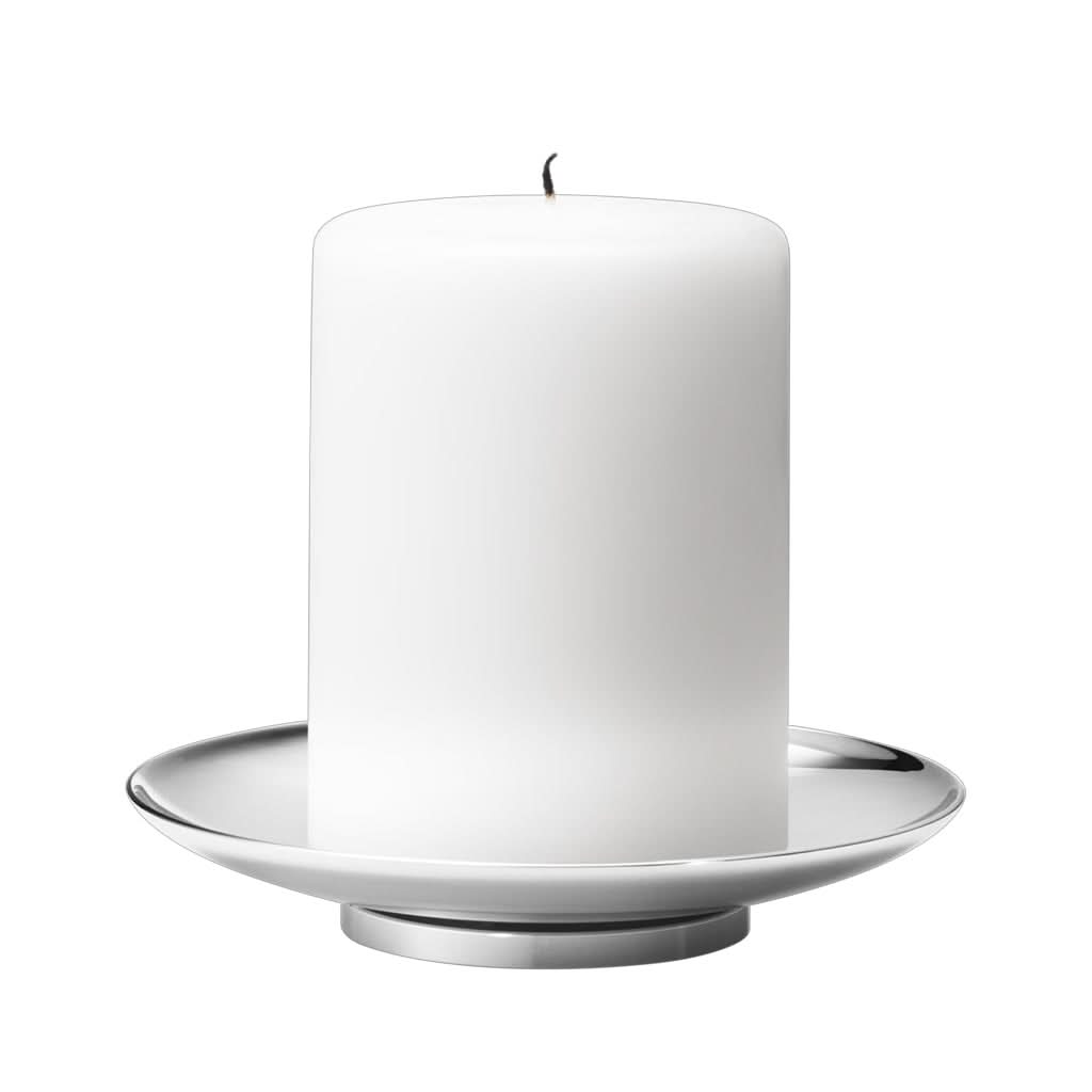 Georg Jensen Silverware Homewares Gifts Georg Jensen Stainless Steel Tunes Candle Holder 10018219