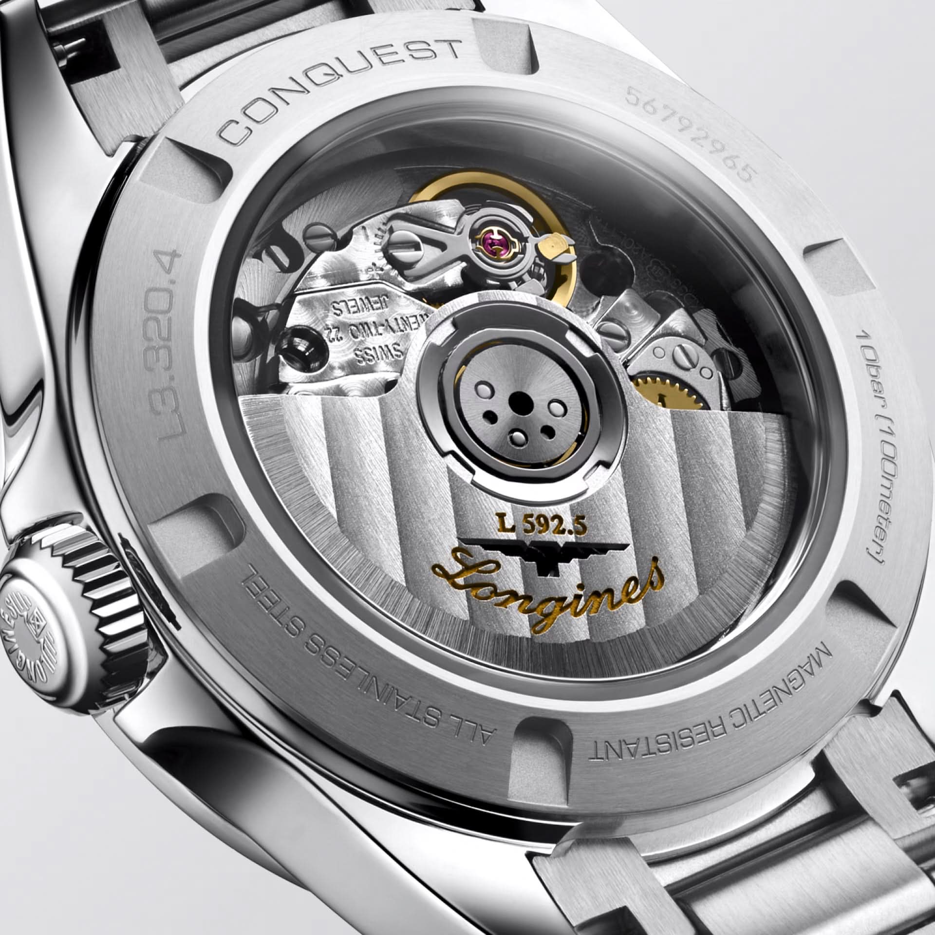 Longines Luxury Watch LONGINES CONQUEST L3.320.4.72.6