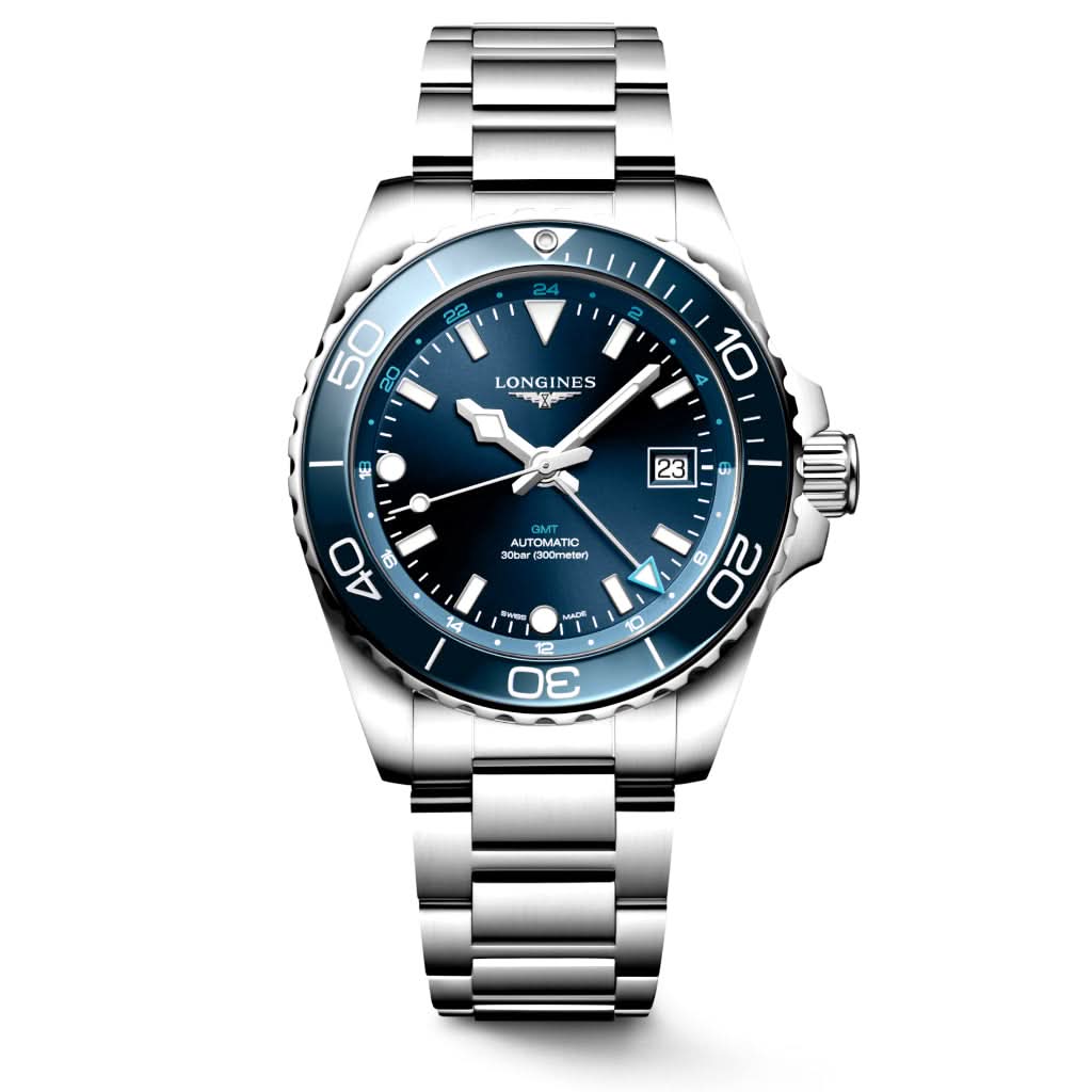 Longines Luxury Watch LONGINES HYDROCONQUEST GMT Date Watch L37904966