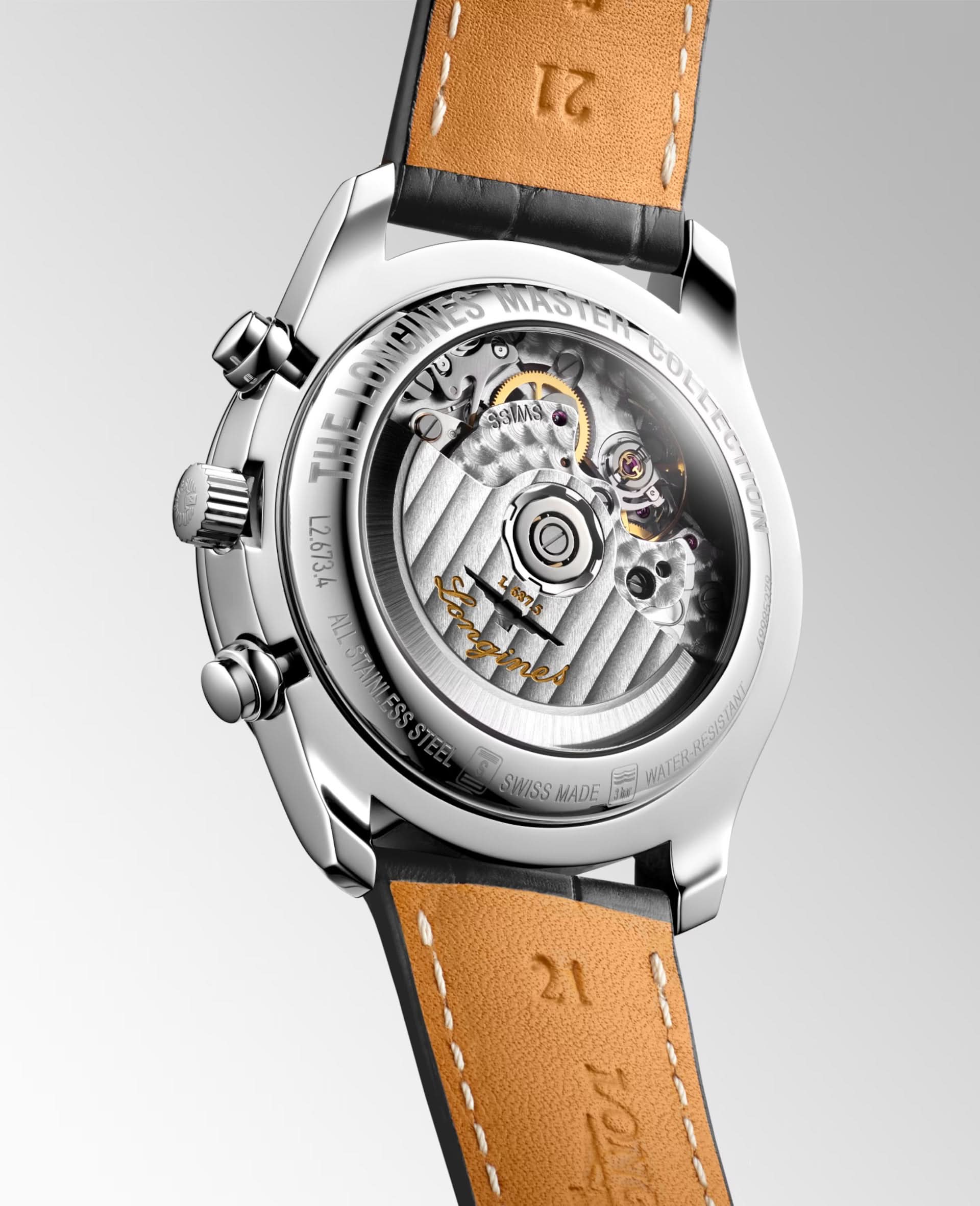 Longines Luxury Watch LONGINES MASTER COLLECTION Automatic Gents Chronograph Watch L26734612