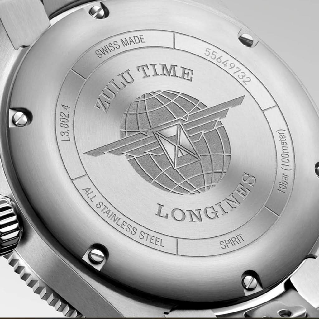 Longines Luxury Watch LONGINES SPIRIT ZULU TIME Automatic Watch L3.802.4.63.6