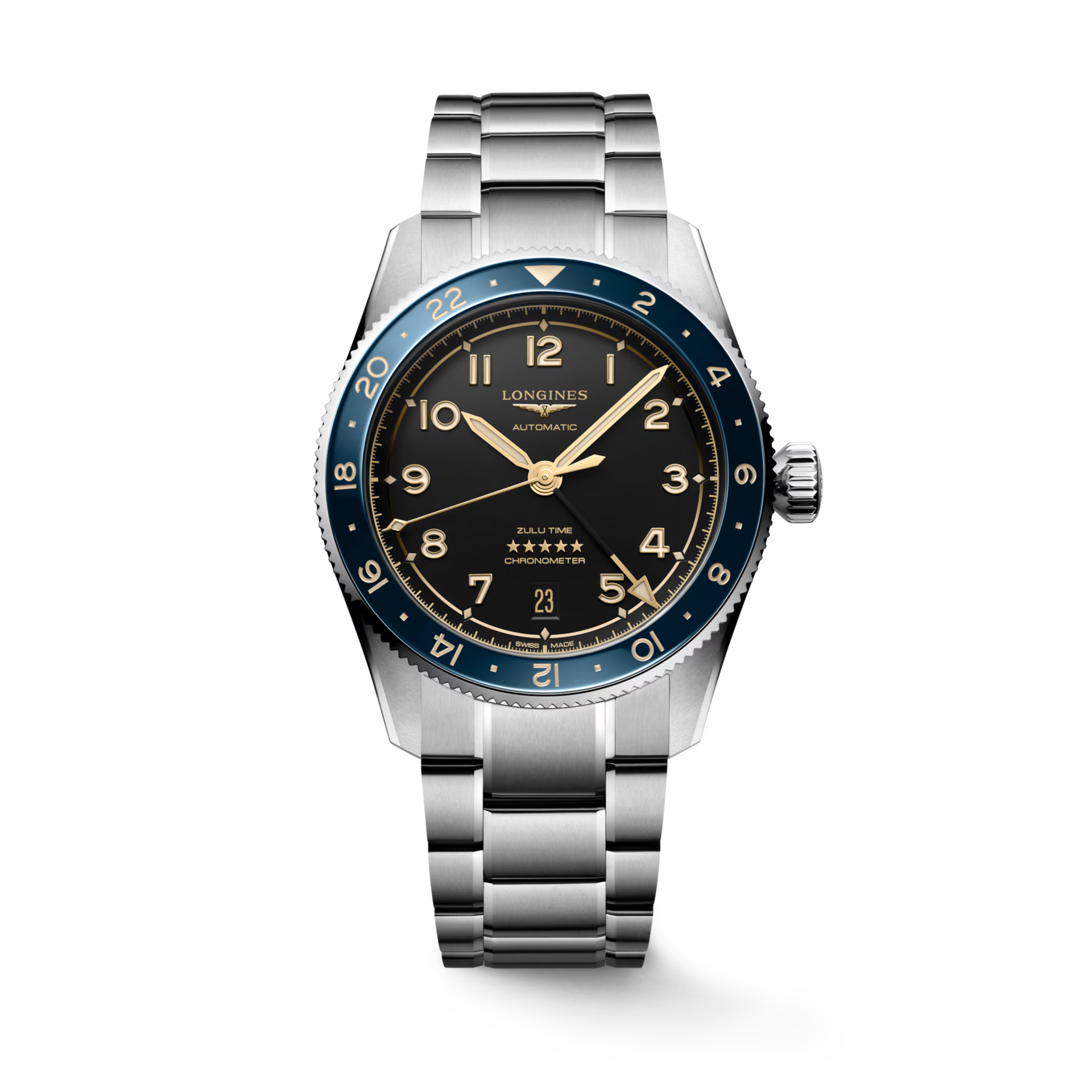 Longines Luxury Watch LONGINES SPIRIT ZULU TIME L3.802.4.60.6