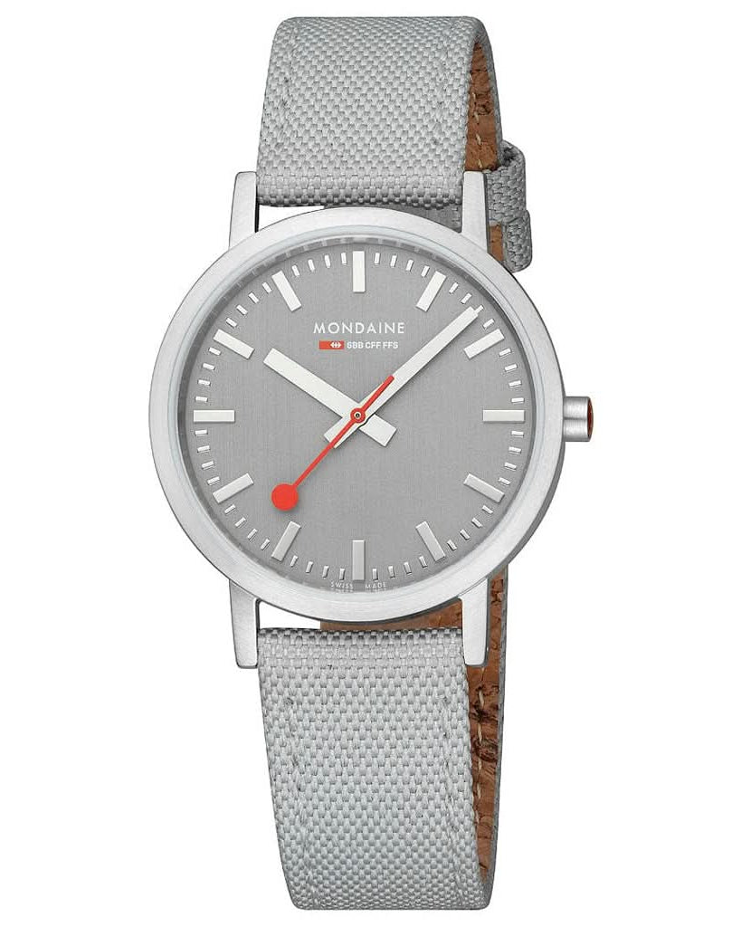Mondaine Luxury Watches Mondaine Classic Good Grey Quartz Strap Watch A660.30314.80SBH
