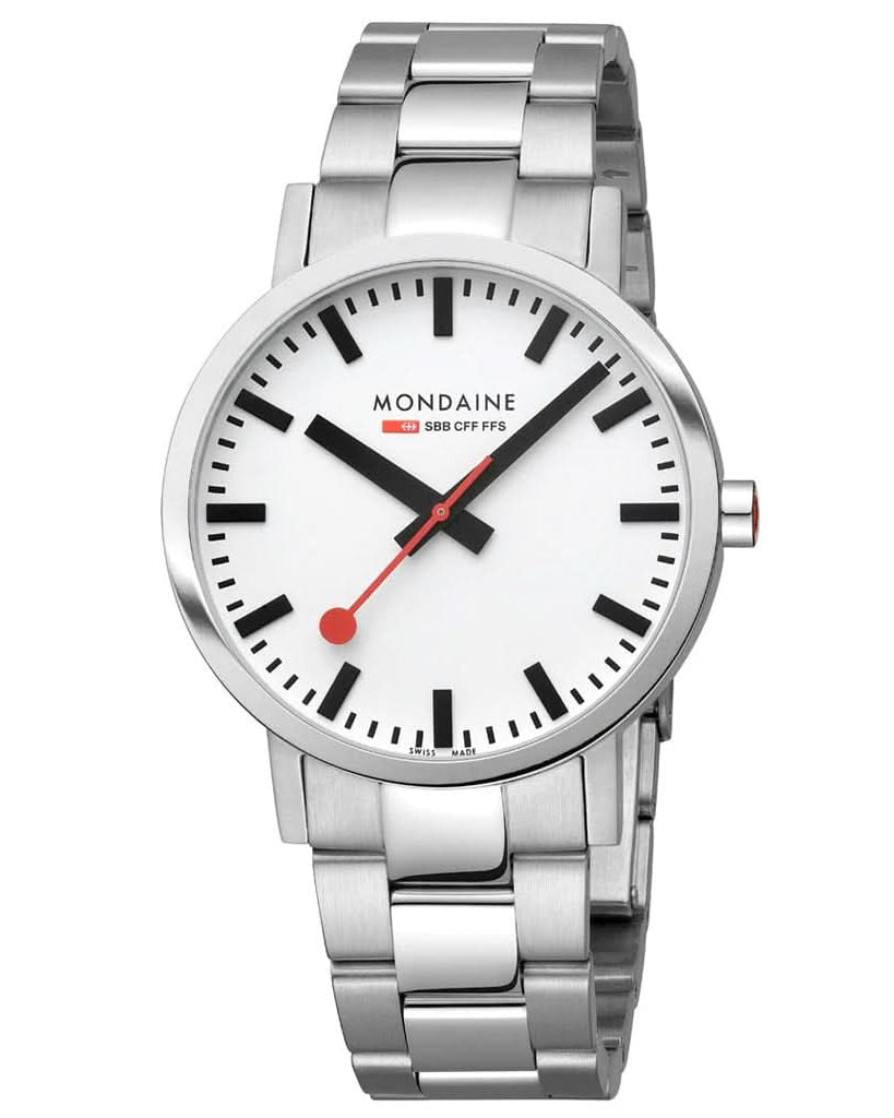 Mondaine Luxury Watches Mondaine Classic Stainless Steel Bracelet Watch A660.30360.11SBJ