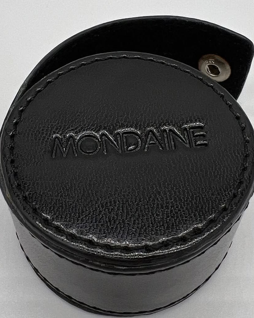 Mondaine Watch Accessory Mondaine Silver Coloured Table and Alarm Clock MSM.64410