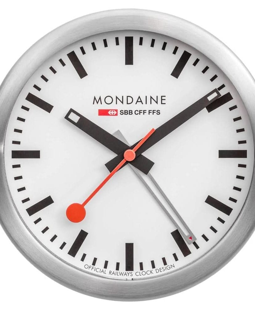 Mondaine Watch Accessory Mondaine Table/Wall Clock 12.5cm A997.MCAL.16SBB