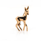 Ogden Of Harrogate Designer Jewellery 18ct Yellow Gold Deer Bambi Brooch