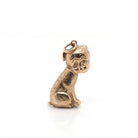 Ogden Of Harrogate Designer Jewellery 9ct Gold Hollow Dog Charm