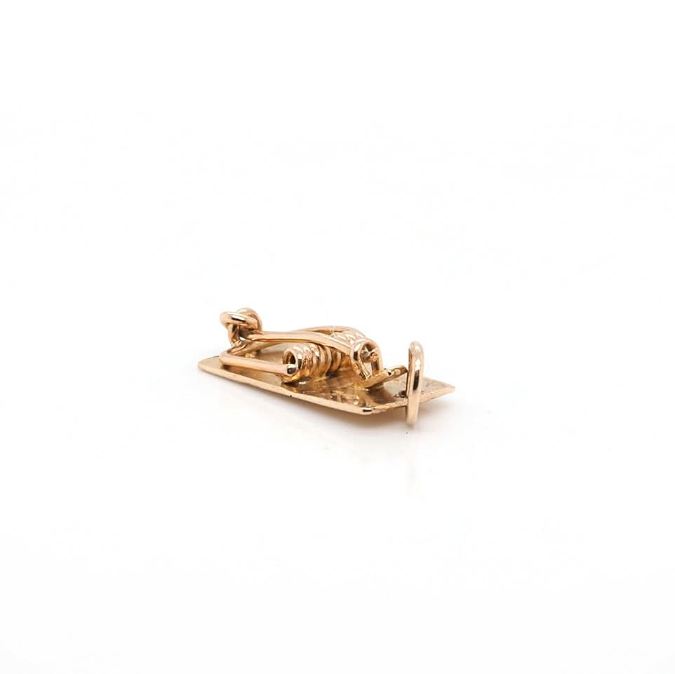Ogden Of Harrogate Designer Jewellery 9ct Gold Mouse Trap Charm