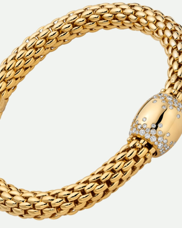 Ogden Of Harrogate Flex'it bracelet with diamond pavé