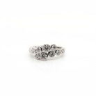 Ogden of Harrogate Jewellery 18ct White Gold 12-Stone Diamond Ring