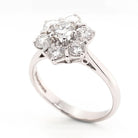 Ogden of Harrogate Jewellery 18ct White Gold Diamond Cluster Ring, 1.35cts