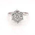 Ogden of Harrogate Jewellery 18ct White Gold Diamond Cluster Ring, 1.35cts