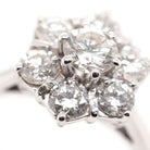Ogden of Harrogate Jewellery 18ct White Gold Diamond Cluster Ring, 1.35cts