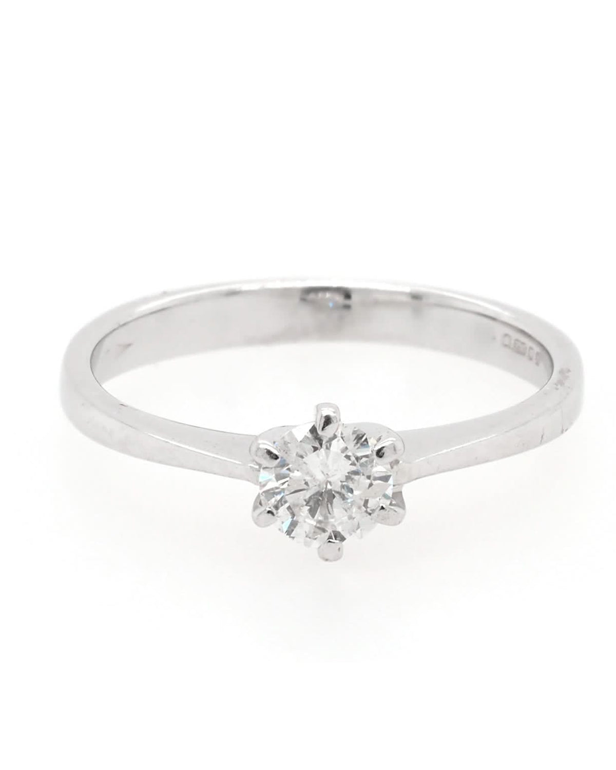Ogden of Harrogate Jewellery 18ct White Gold Single-Stone Diamond Solitaire Ring
