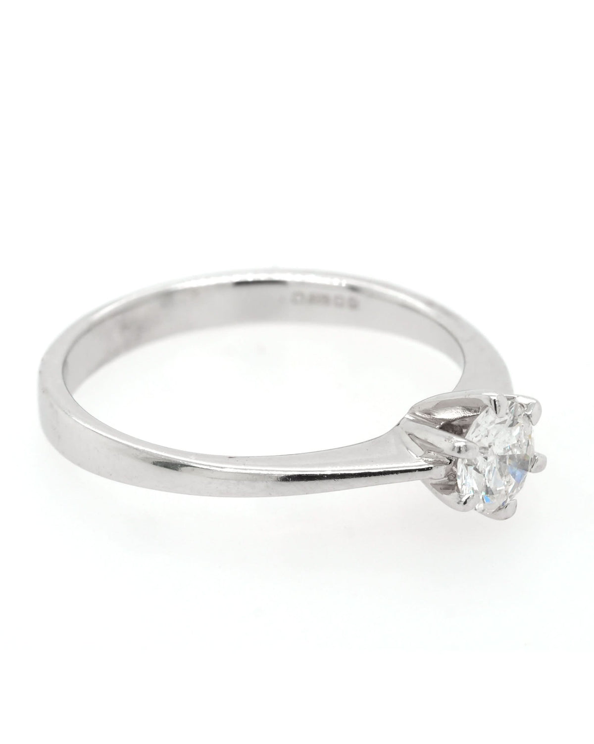 Ogden of Harrogate Jewellery 18ct White Gold Single-Stone Diamond Solitaire Ring