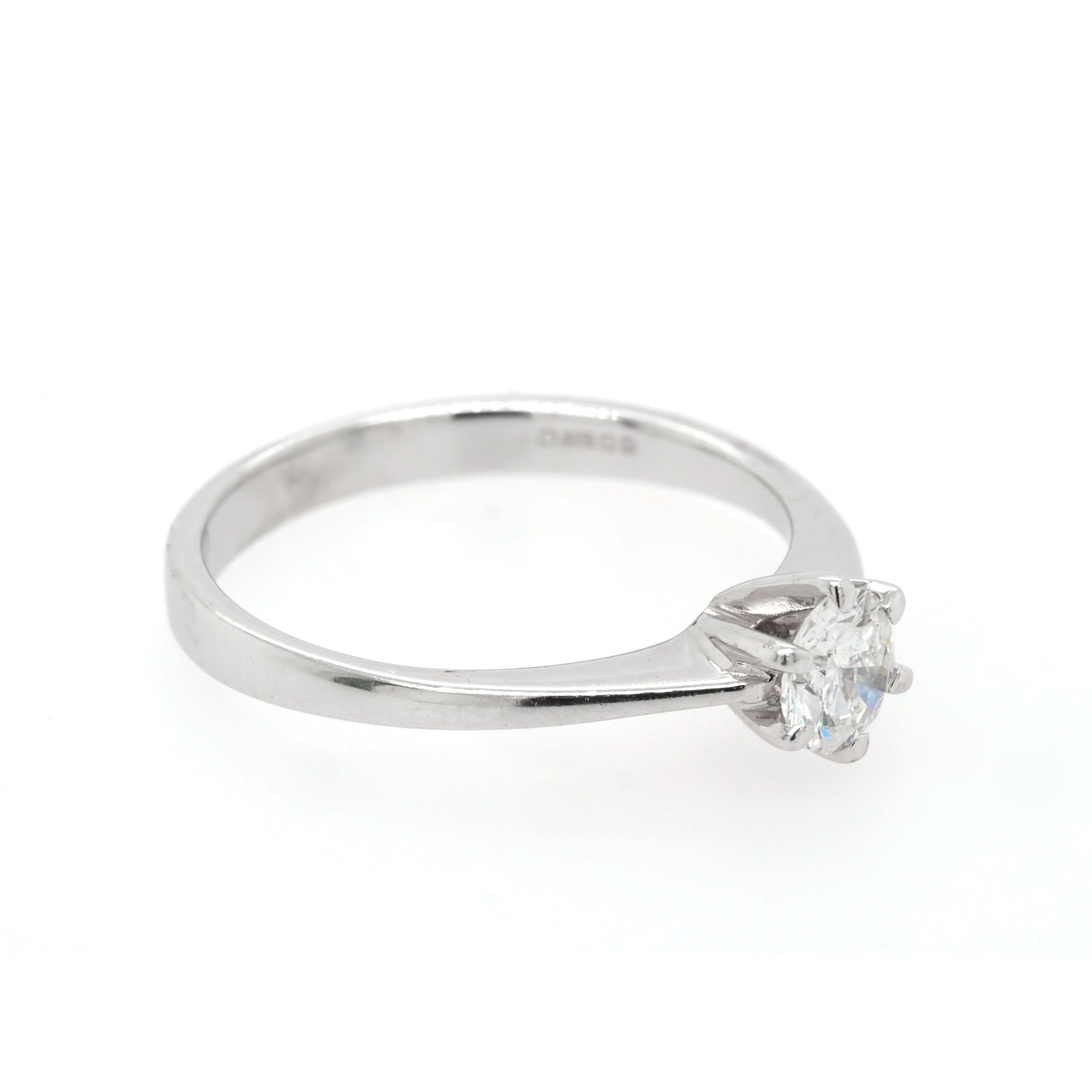Ogden of Harrogate Jewellery 18ct White Gold Single-Stone Diamond Solitaire Ring