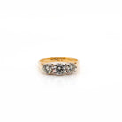 Ogden of Harrogate Jewellery 18ct Yellow Gold 3-Stone Diamond Ring