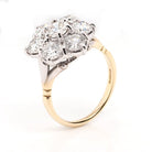 Ogden of Harrogate Jewellery 18ct Yellow Gold Diamond Cluster Ring