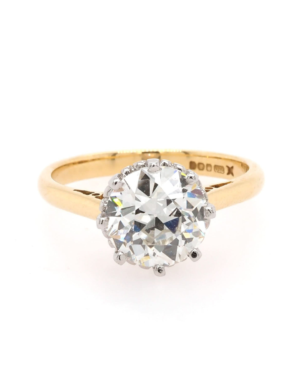 Ogden of Harrogate Jewellery 18ct Yellow Gold Diamond Solitaire Ring