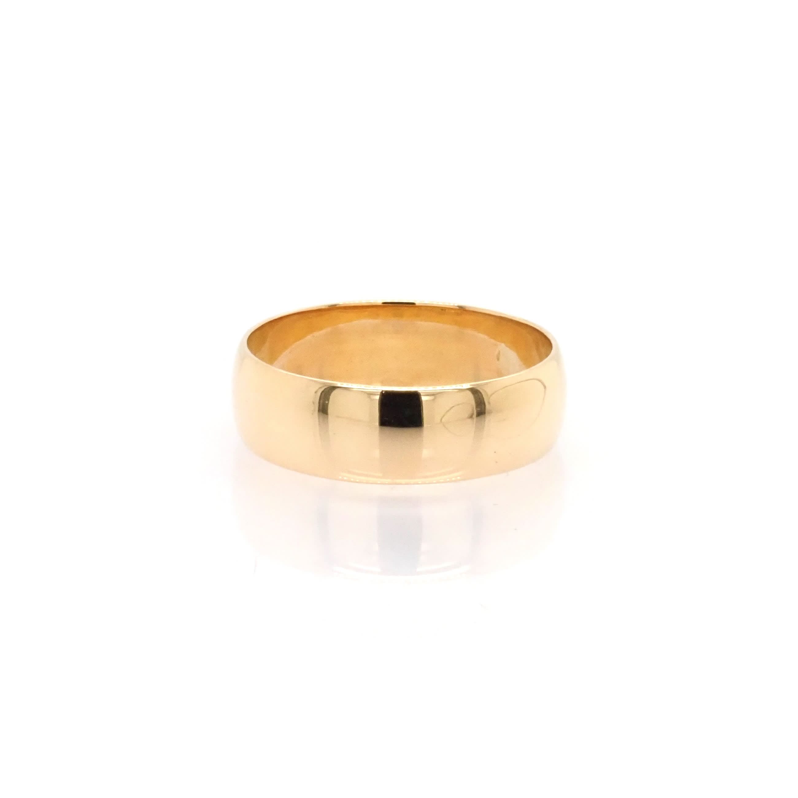 Ogden of Harrogate Jewellery 18ct Yellow Gold Wide Wedding Band