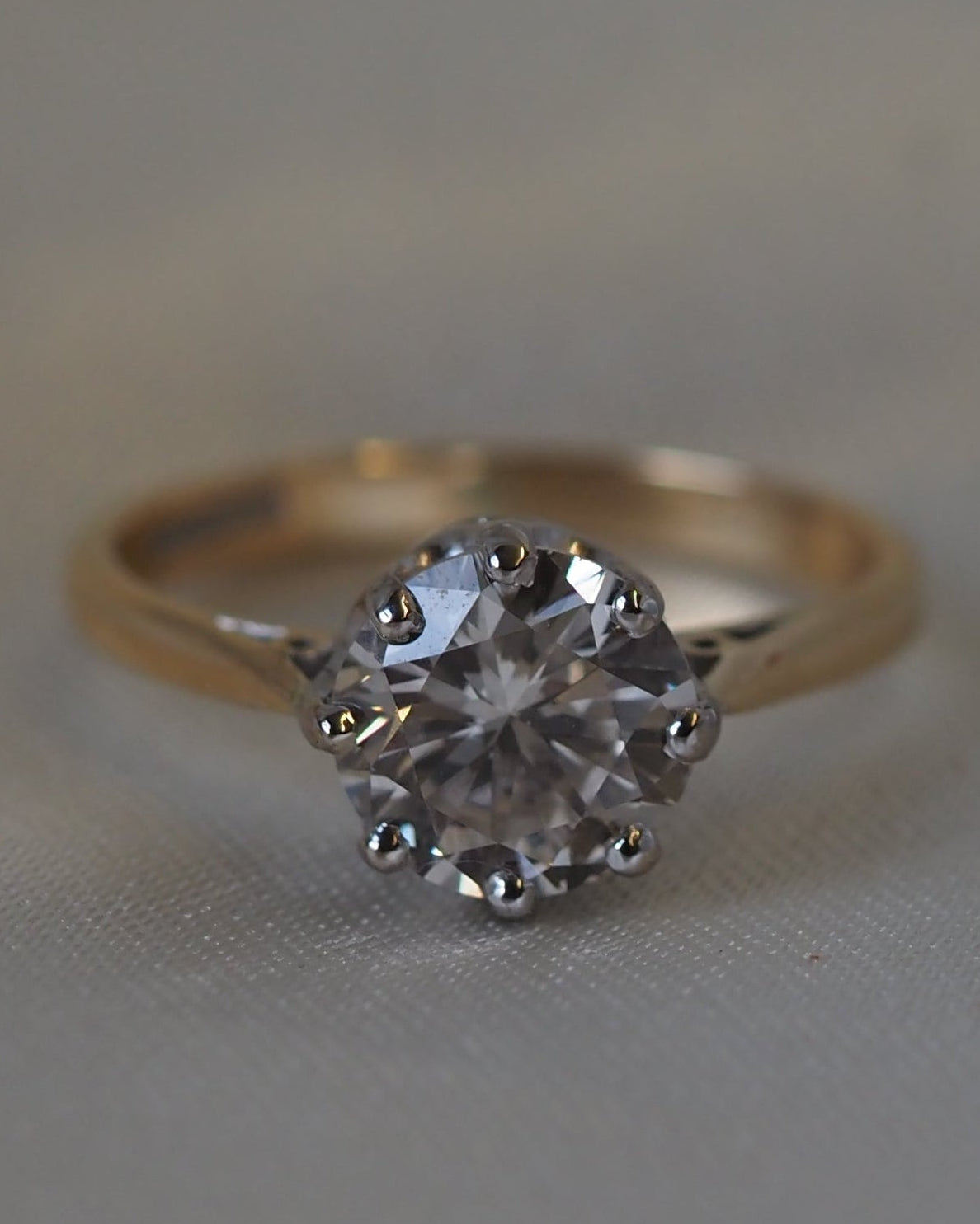 Ogden of Harrogate Jewellery 2.01ct Diamond Solitaire Ring